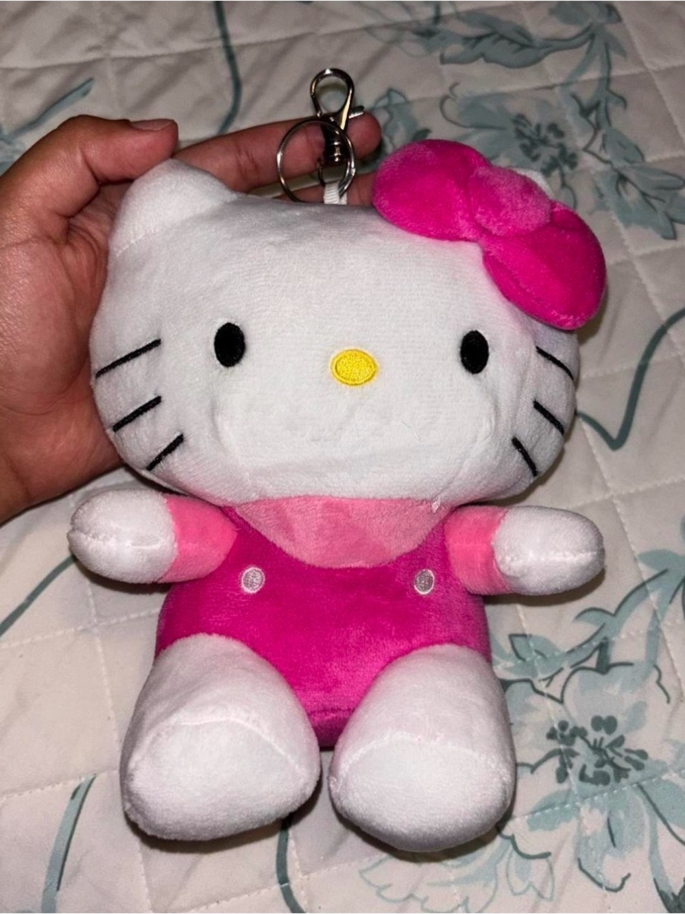 Hello Kitty Plush Coin Purse Keychain